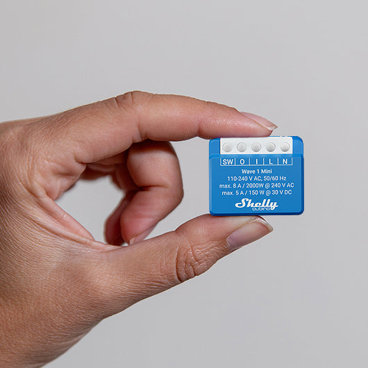 Mini módulo interruptor para automação Z-Wave™ - Shelly