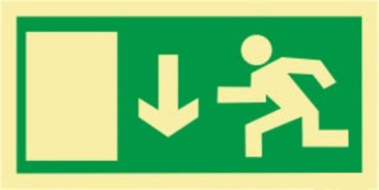 Emergency Exit - Downward Direction