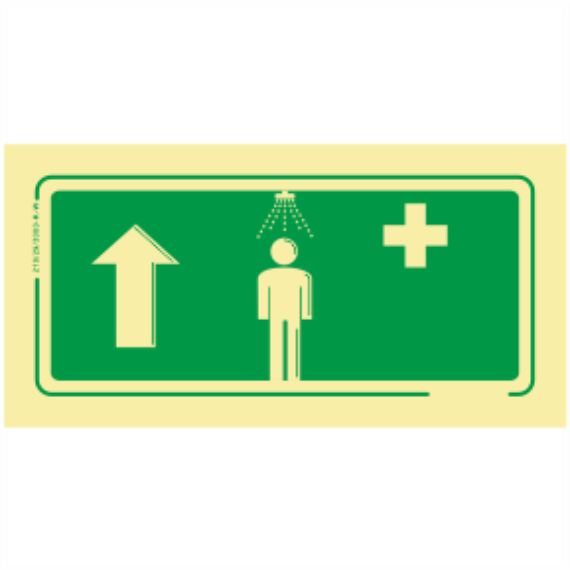 Saída de Emergência - Chuveiro Sentido Em Frente