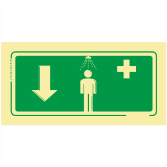 Saída de Emergência - Chuveiro Sentido Em Baixo