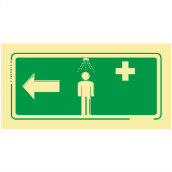 Saída de Emergência - Chuveiro Sentido Esquerda