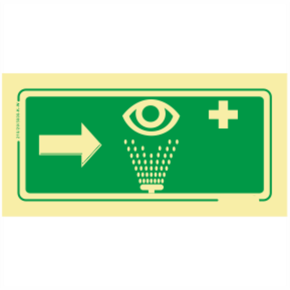 Saída de Emergência - Lava-Olhos Sentido Direita