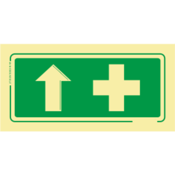Saída de Emergência - Caixa de Primeiros Socorros Sentido Em Frente