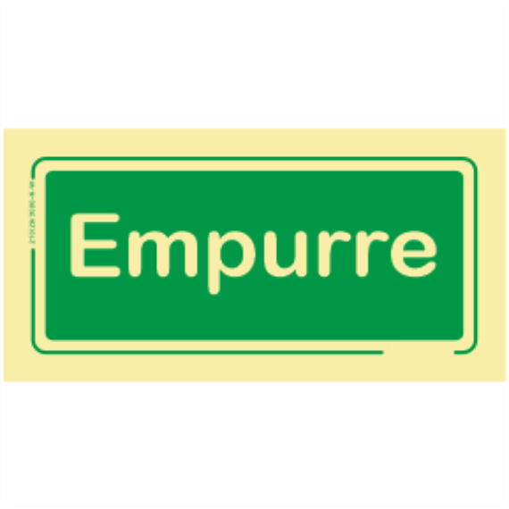 Saída de Emergência - "Empurre"