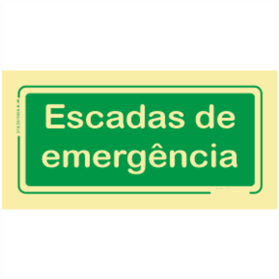 Saída de Emergência - "Escadas de emergência"