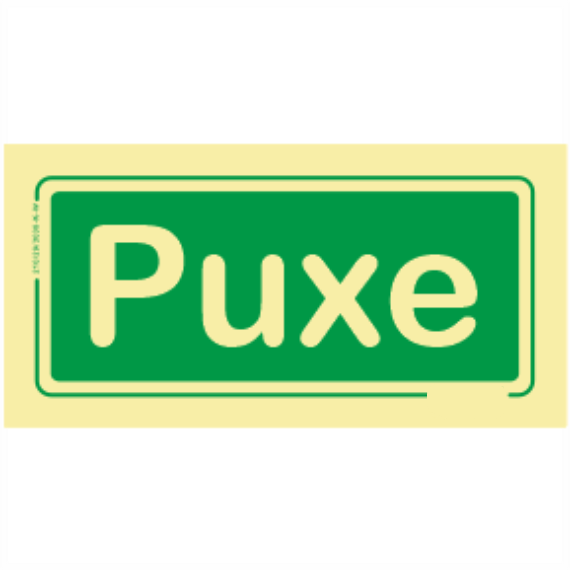 Saída de Emergência - "Puxe"