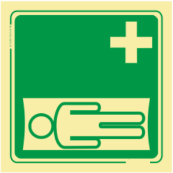 Saída de Emergência - Maca de emergência