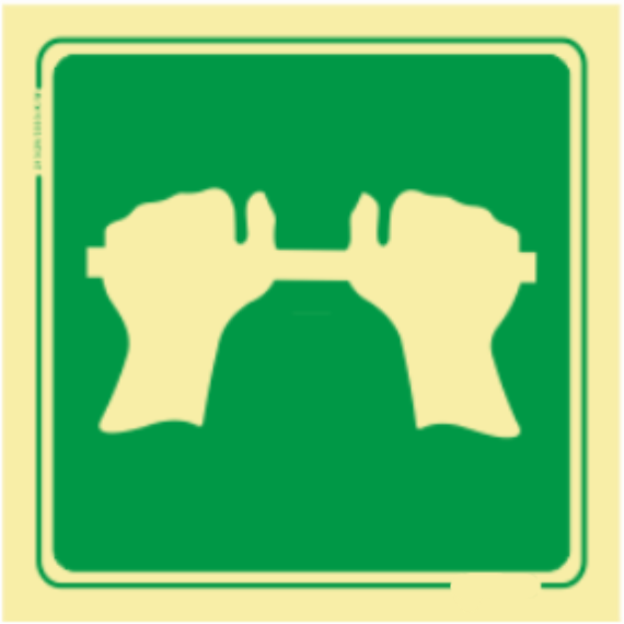 Saída de Emergência - Apoiar sobre a barra para abrir