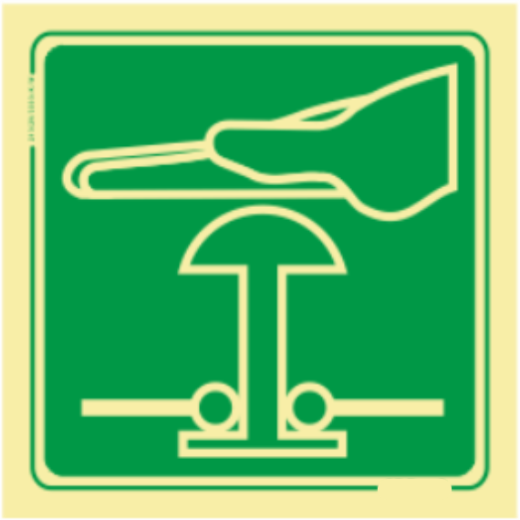 Saída de Emergência - Premir para abrir