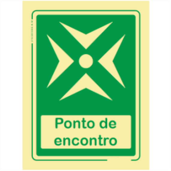 Sinal de Emergêrncia - "Ponto de encontro"