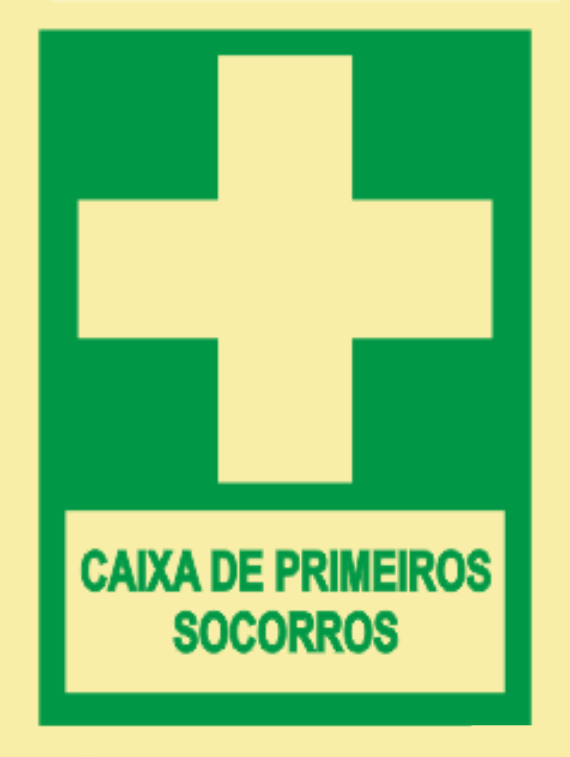 Sinal de Emergêrncia - "Caixa de primeiros socorros"