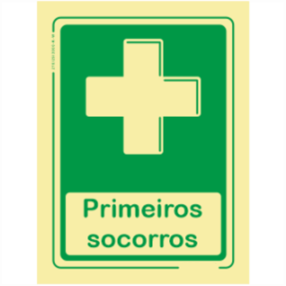 Sinal de Emergêrncia - "Primeiros socorros"