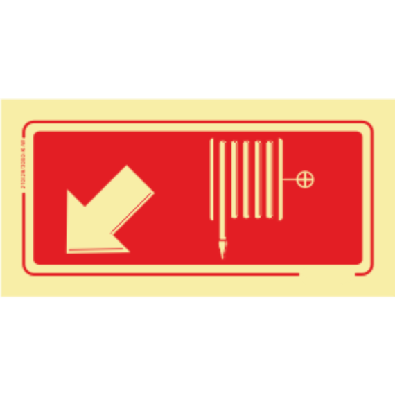 Segurança Contra Incêndio - Boca de incêndio sentido para baixo esquerda