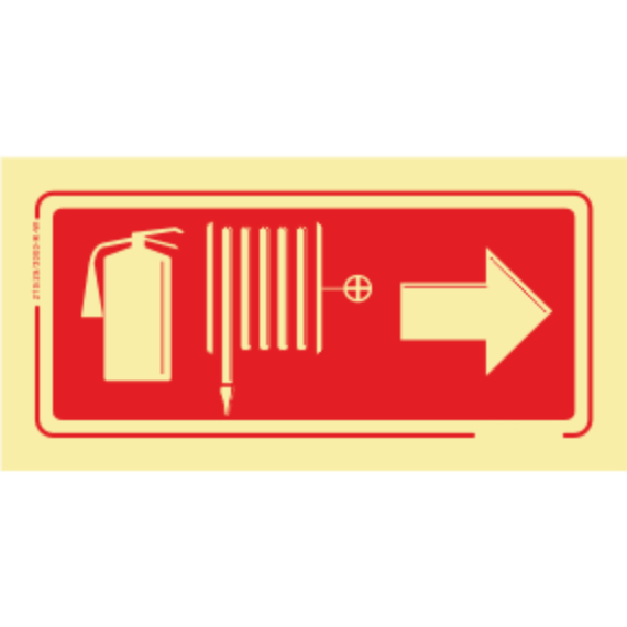 Segurança Contra Incêndio - Boca de incêndio / Extintor sentido direita