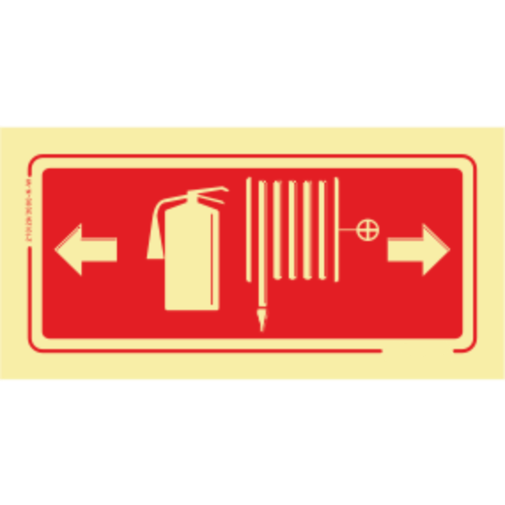 Segurança Contra Incêndio - Boca de incêndio / Extintor sentido bidirecional