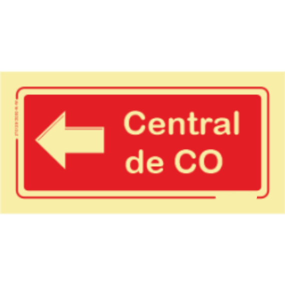 Segurança Contra Incêndio - "Central de CO" sentido esquerda