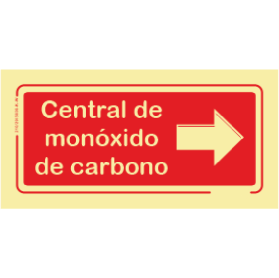 Segurança Contra Incêndio - "Central de monóxido de carbono" sentido direita