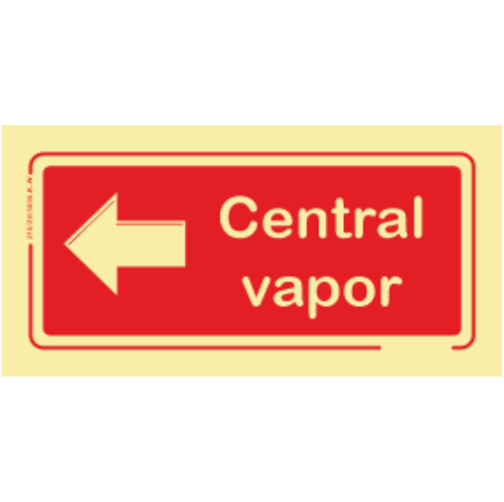 Segurança Contra Incêndio - "Central vapor" sentido esquerda