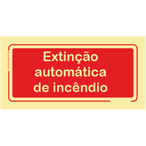 Segurança Contra Incêndio - "Extinção automática de incêndio"
