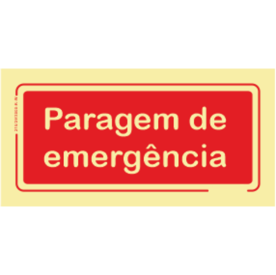 Segurança Contra Incêndio - "Paragem de emergência"