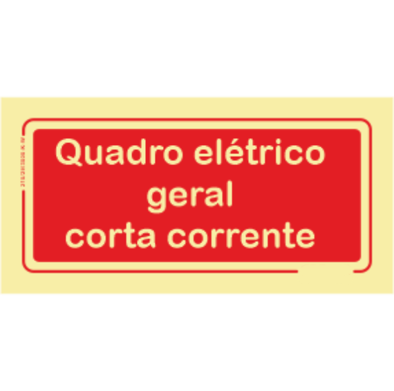 Segurança Contra Incêndio - "Quadro elétrico geral corta corrente"