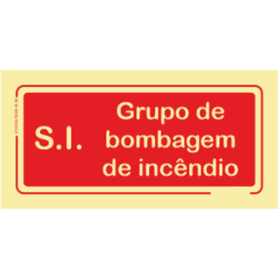 Segurança Contra Incêndio - "S.I. Grupo de bombagem de incêndio"
