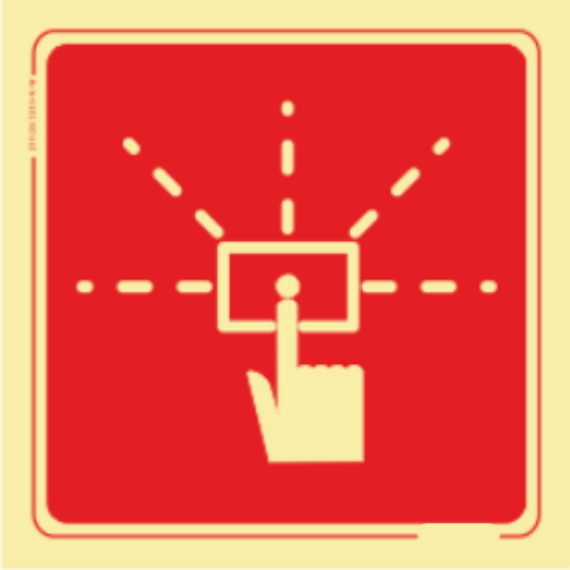 Segurança Contra Incêndio - Botoneira de alarme