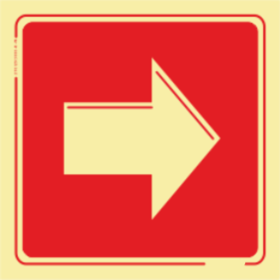 Segurança Contra Incêndio - Sentido direita