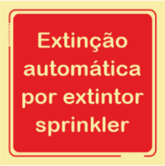 Segurança Contra Incêndio - "Extinção automática por extintor sprinkler"