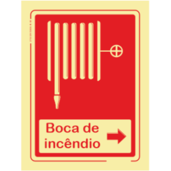 Segurança Contra Incêndio - "Boca de incêndio" sentido direita