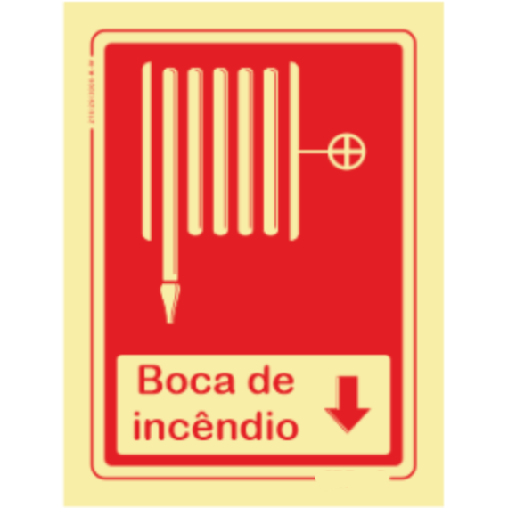 Segurança Contra Incêndio - "Boca de incêndio" sentido baixo