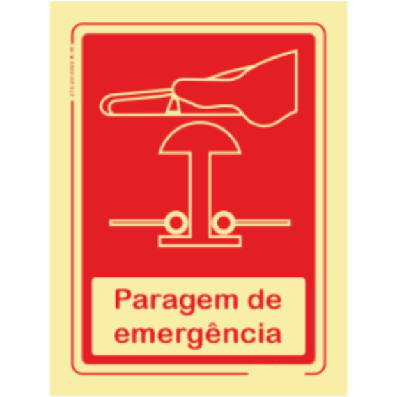 Segurança Contra Incêndio - "Paragem de emergência"