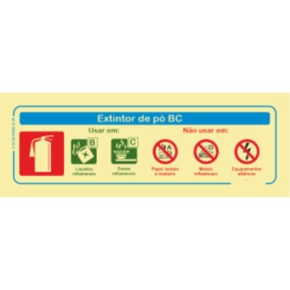 Segurança Contra Incêndio - "Extintor de Pó BC"