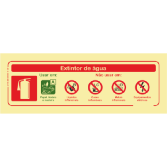 Segurança Contra Incêndio - "Extintor de água"