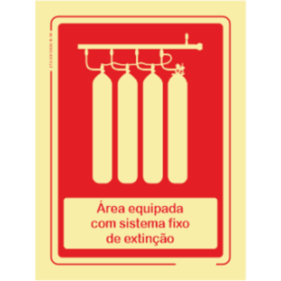 Segurança Contra Incêndio - "Área equipada com sistema fixo de extinção"