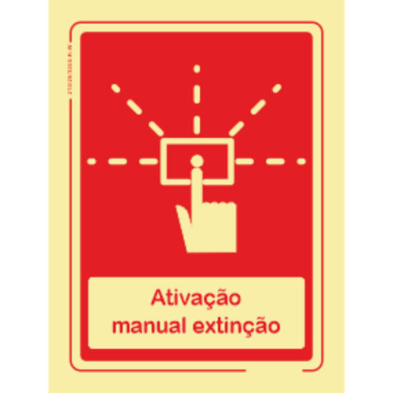 Segurança Contra Incêndio - "Ativação manual extinção"