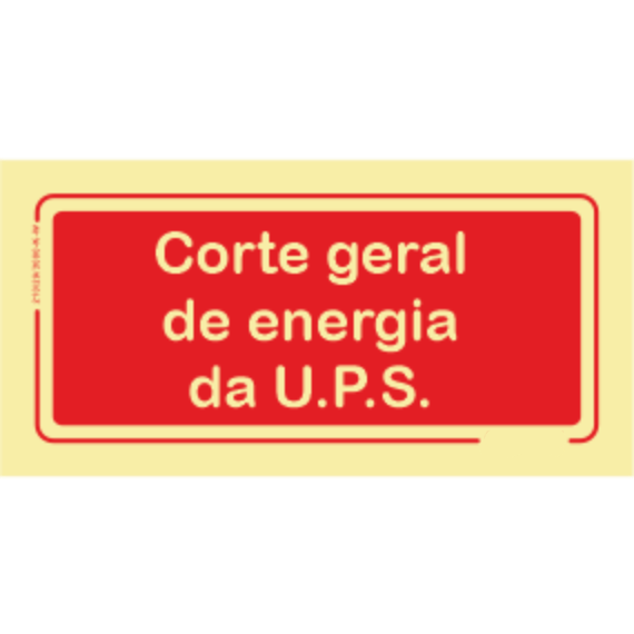 Segurança Contra Incêndio - "Corte geral de energia da U.P.S."