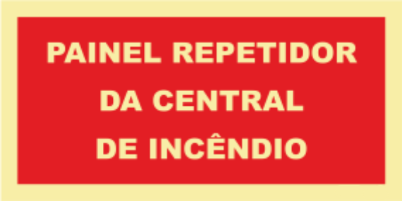 Segurança Contra Incêndio - "Painel repetidor da central de incêndio"