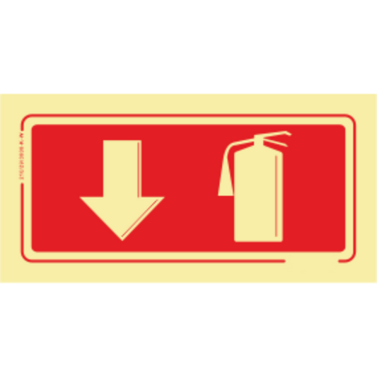 Segurança Contra Incêndio - Extintor sentido para baixo