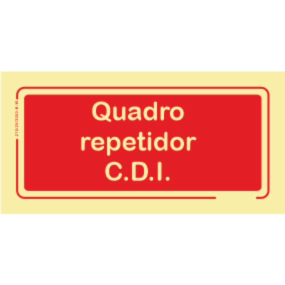 Segurança Contra Incêndio - "Quadro repetidor C.D.I."