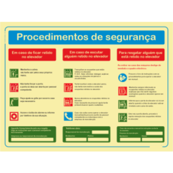 Segurança Contra Incêndio - "Procedimentos de segurança"