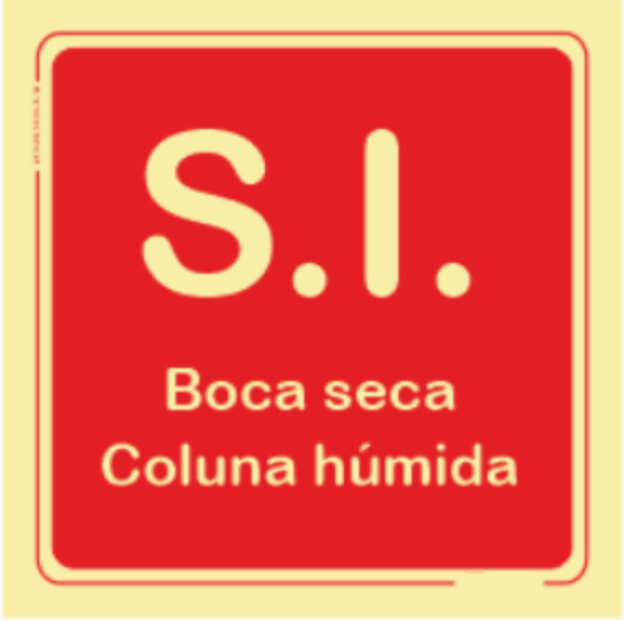 Segurança Contra Incêndio - "S.I. Boca seca Coluna Húmida"