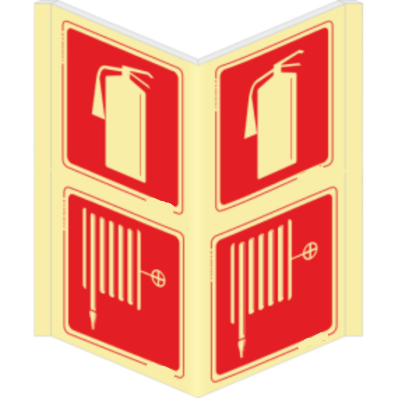 Sinais Panorâmicos - Extintor | Boca de Incêndio