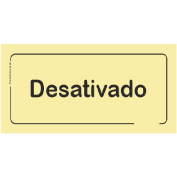 Perigo - "Desativado"