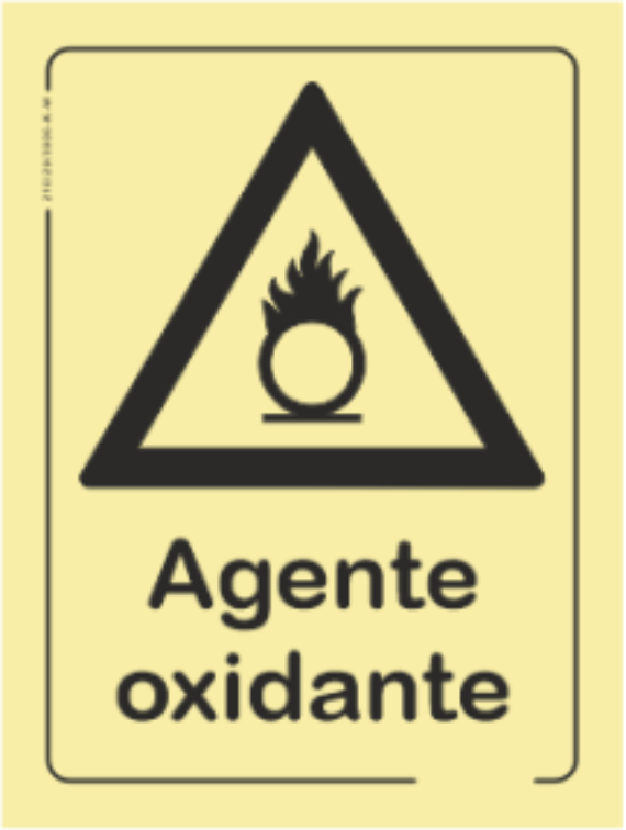 Perigo - "Agente oxidante"