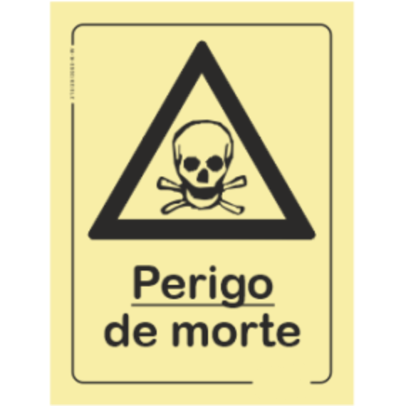 Perigo - "Perigo de morte"