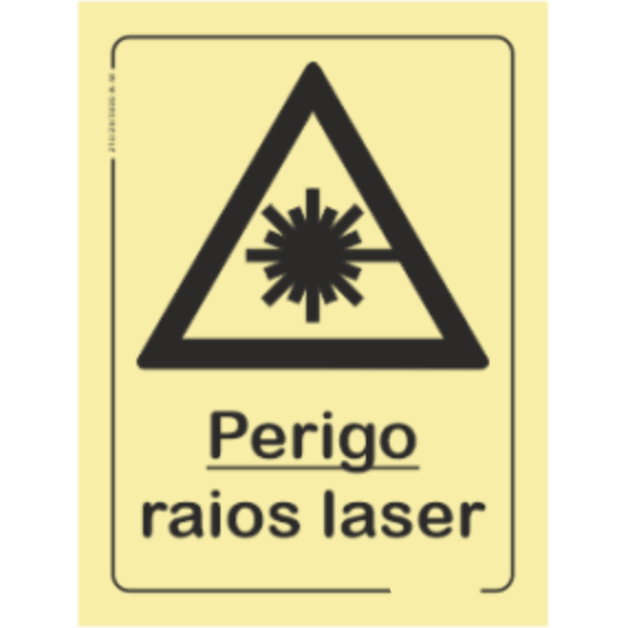 Perigo - "Perigo raios laser"