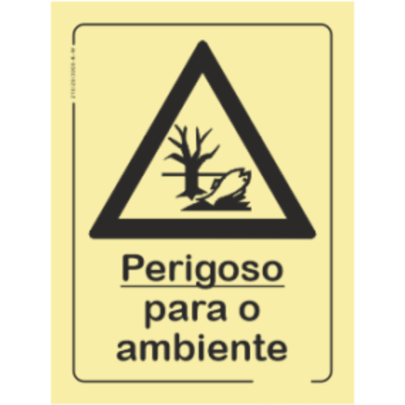 Perigo - "Perigoso para o ambiente"