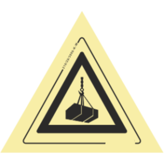 Perigo - Cargas suspensas