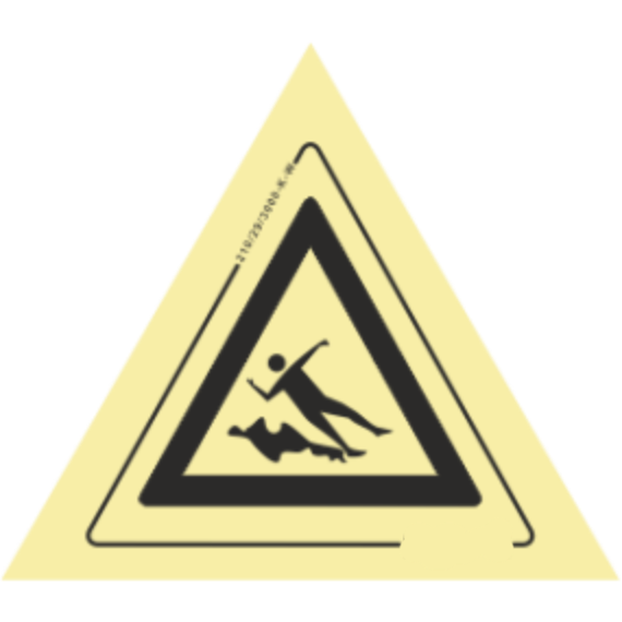 Perigo - Atenção piso escorregadio